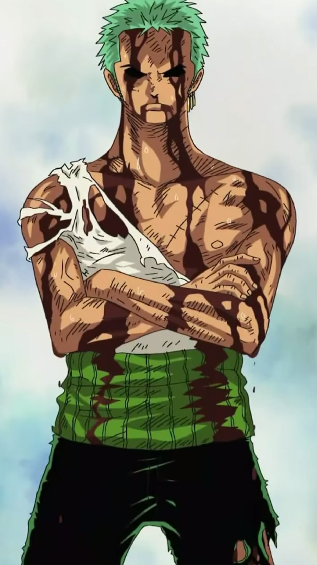 fond d'écran roronoa zoro iphone,personnage fictif,illustration,esquisser,dessin,art