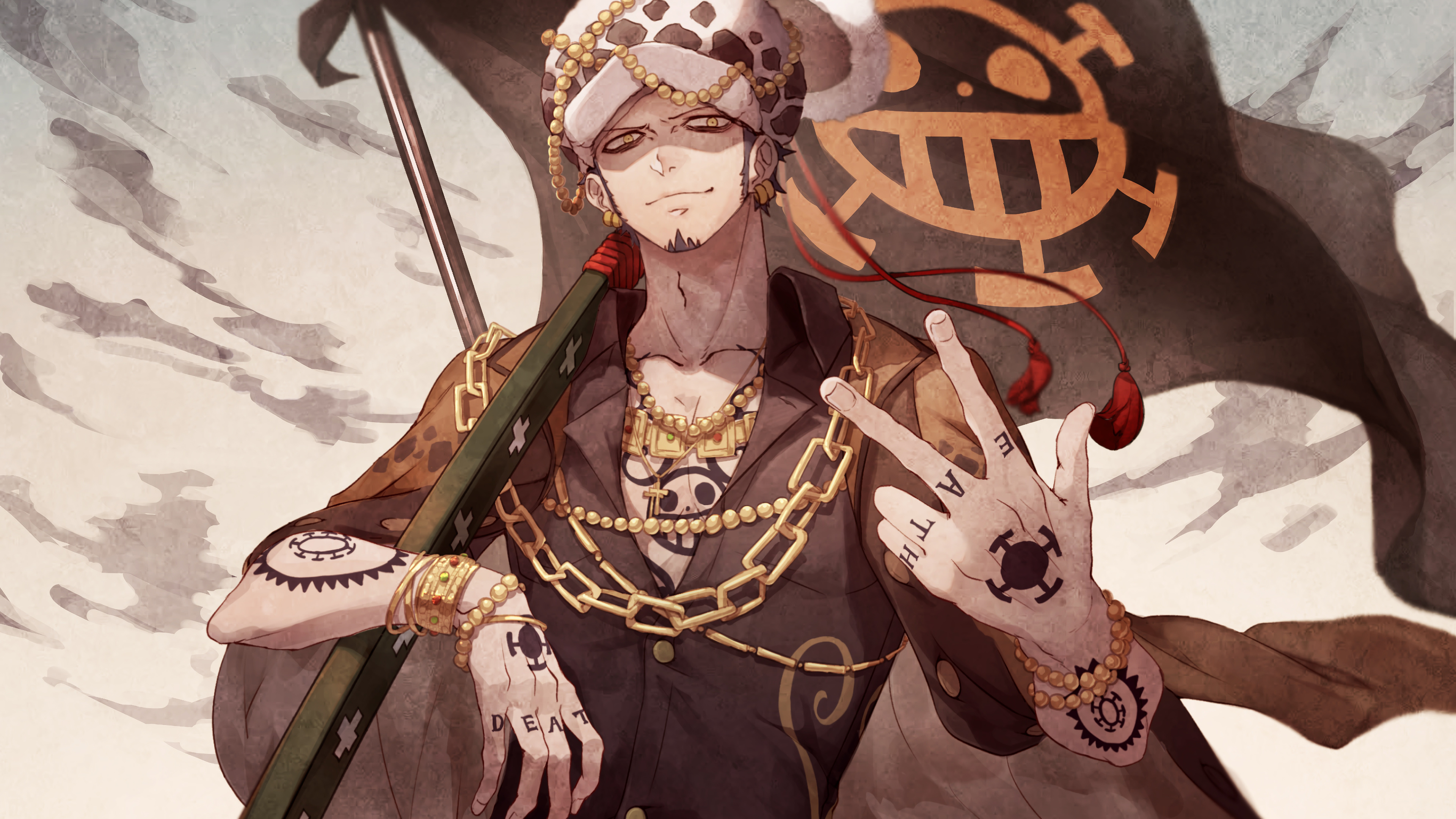 One piece trafalgar d water law