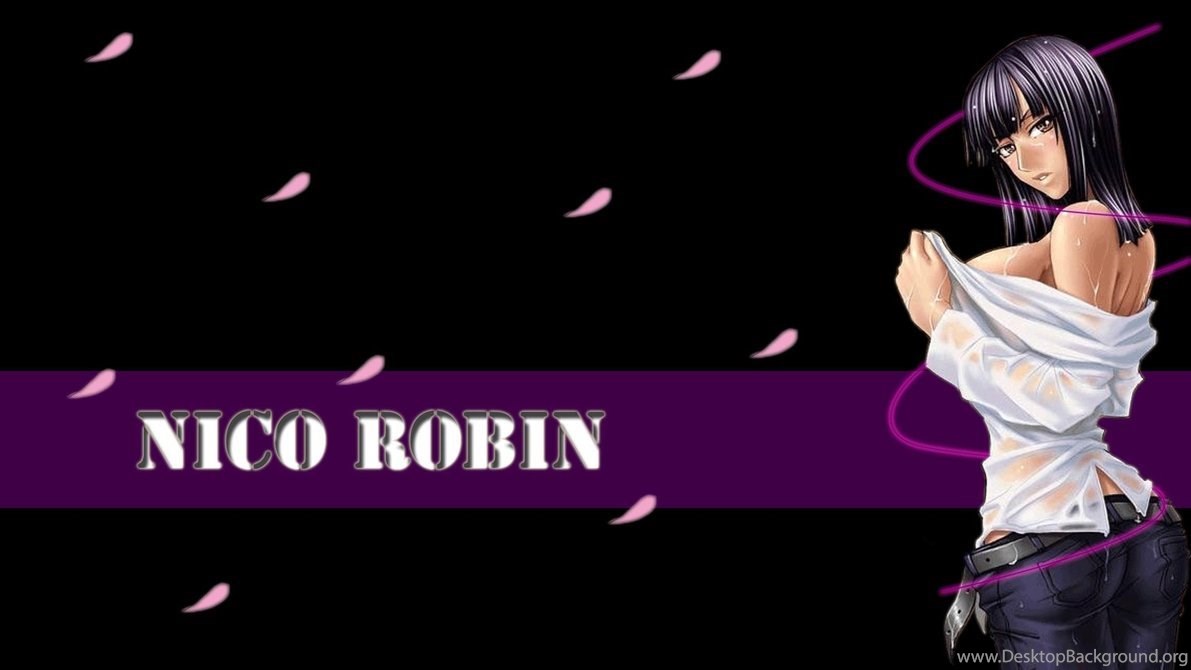 robin one piece wallpaper,cartoon,anime,violet,text,purple
