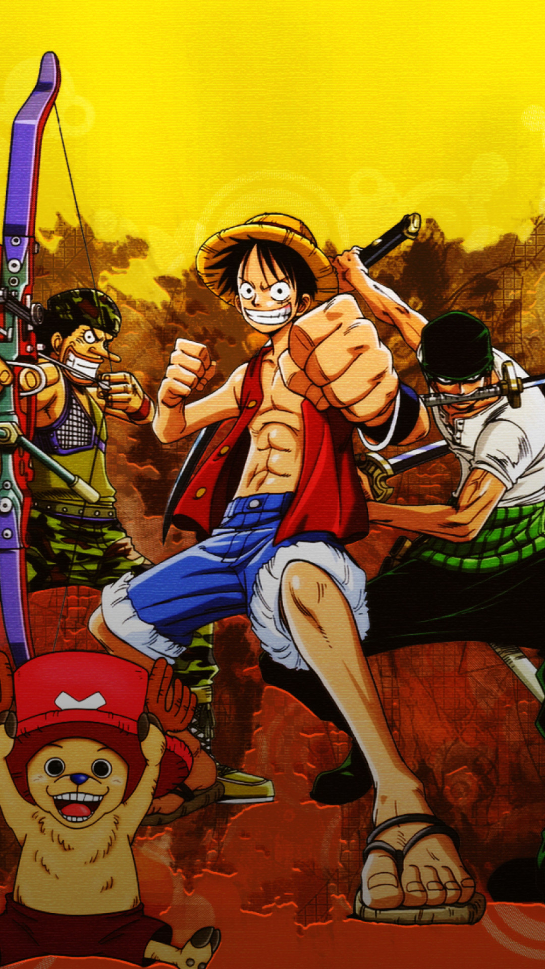 one piece wallpaper 1080x1920,cartoon,animated cartoon,anime,illustration,fiction