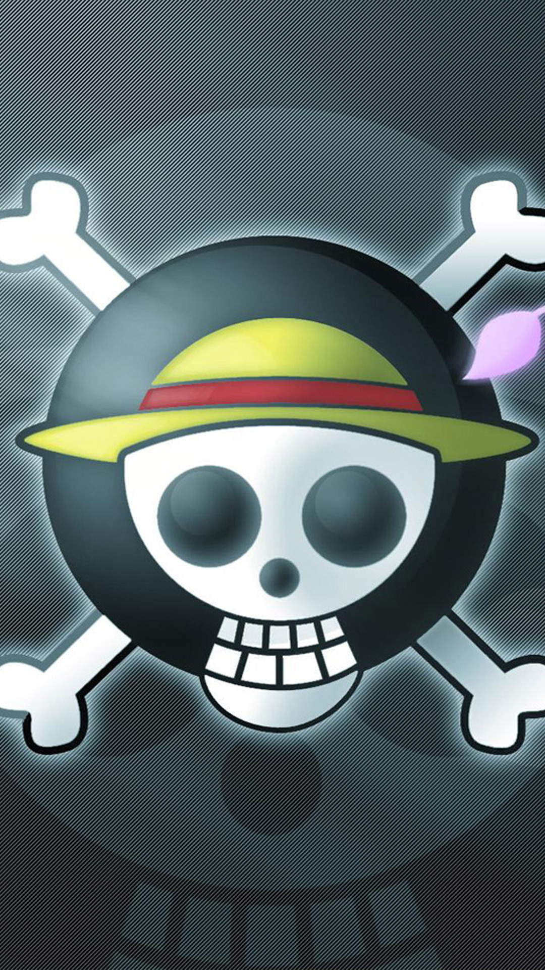 one piece wallpaper 1080x1920,cartoon,bone,skull,animation,animated cartoon