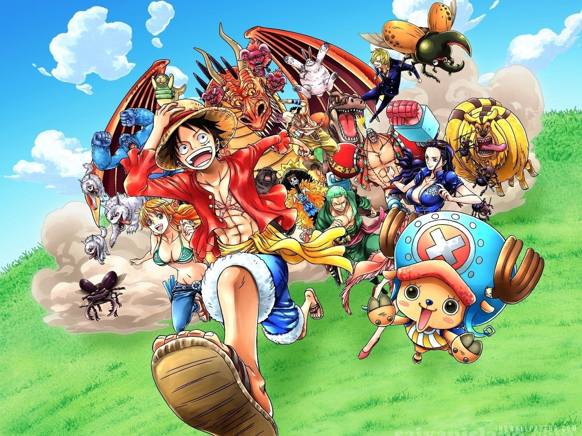 chopper one piece wallpaper,animated cartoon,cartoon,anime,illustration,fun