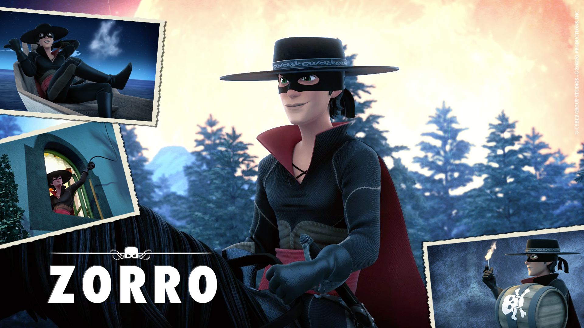 carta da parati zorro,giochi,occhiali,gioco per pc,immagine dello schermo,freddo