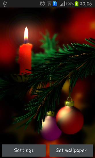 sfondi 3d kostenlos,decorazione natalizia,candela,illuminazione,albero,albero di natale