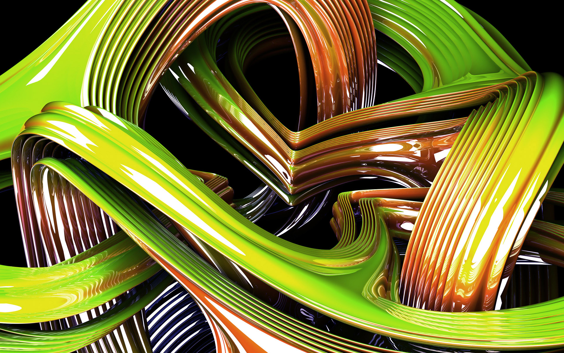 3d abstrait fond d'écran hd,vert,conception,art fractal,conception graphique,graphique