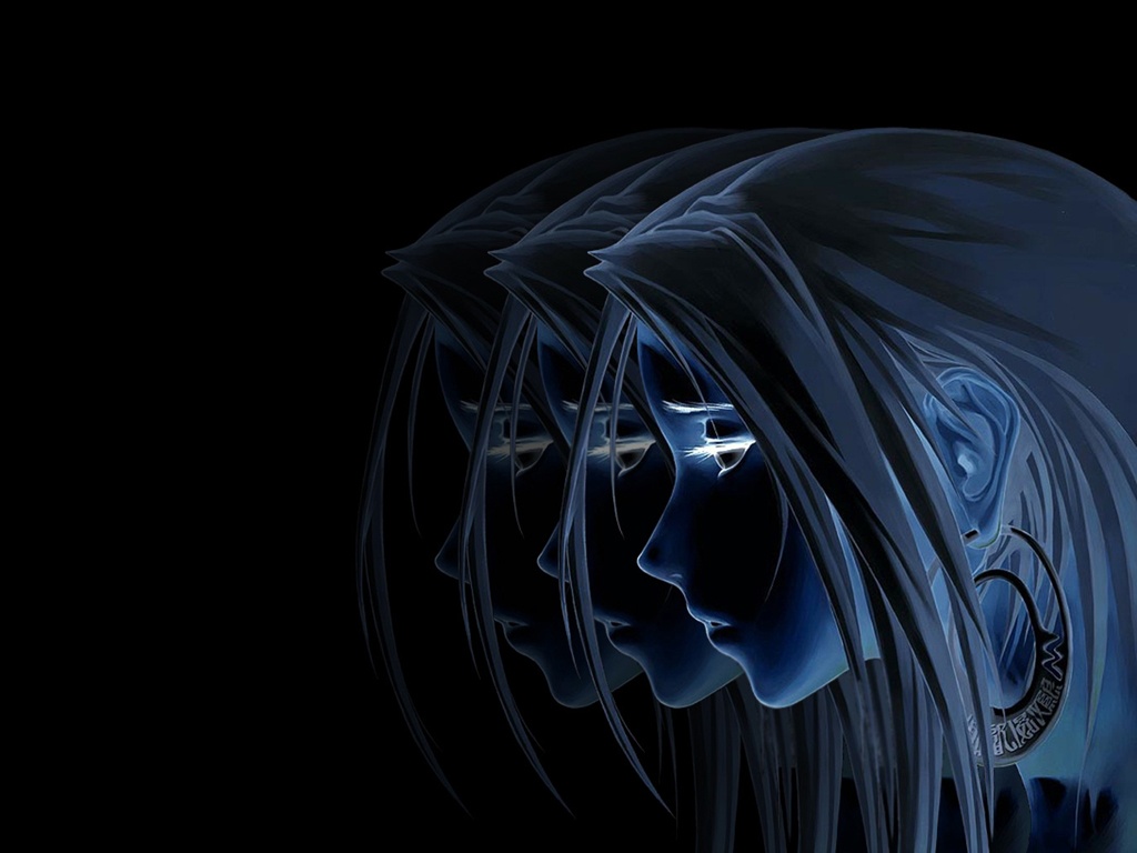 3d abstracto fondo de pantalla hd,azul,oscuridad,agua,azul eléctrico,animación