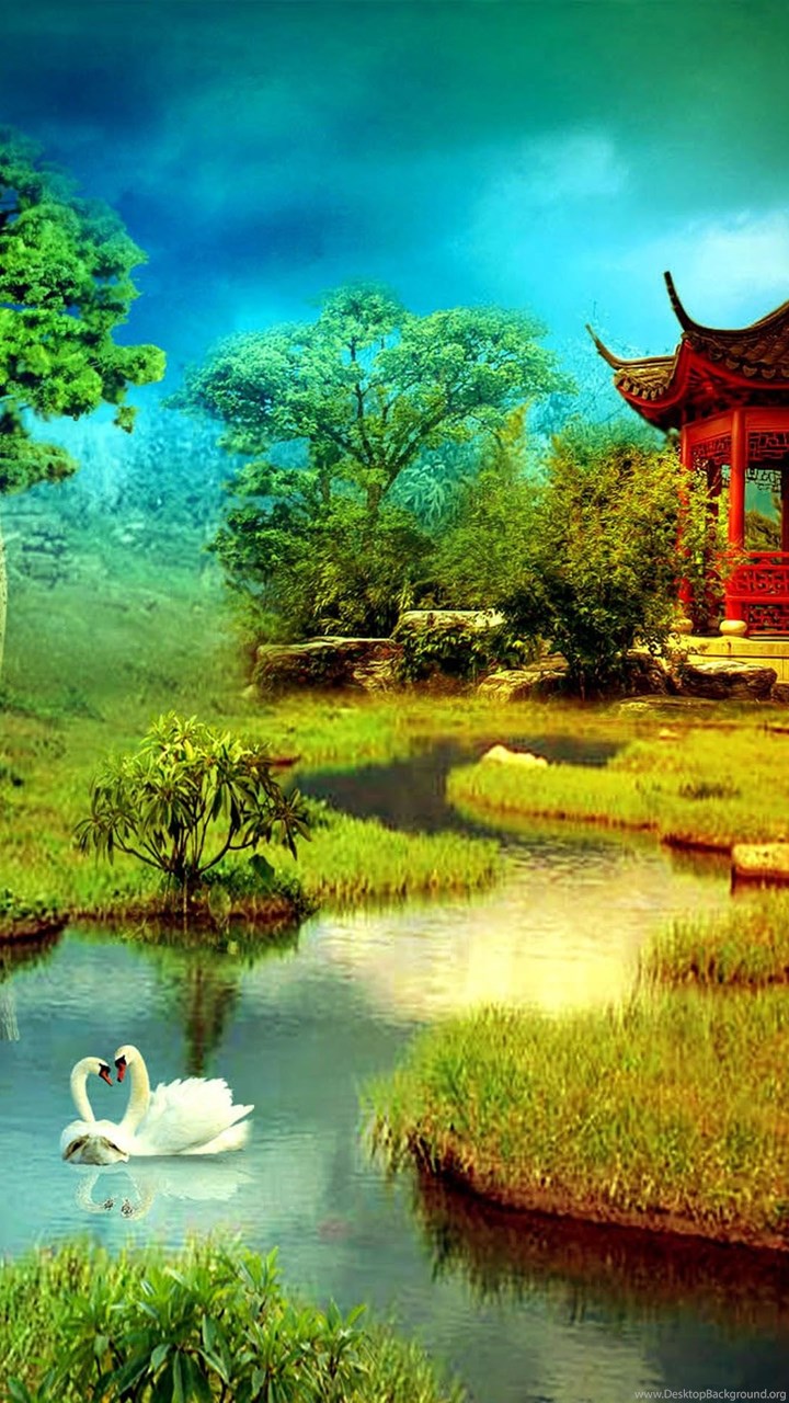 sfondo di natura 3d per il download gratuito di desktop pc,paesaggio naturale,natura,risorse idriche,acqua,cielo