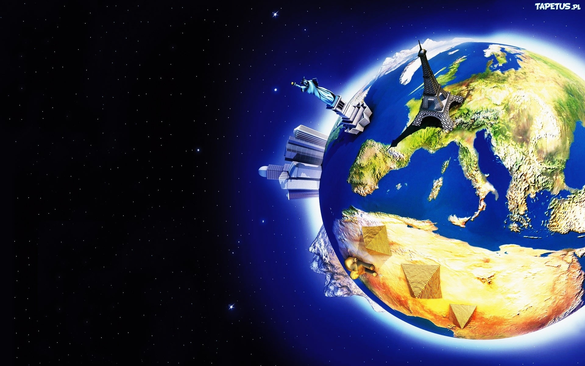 carta da parati mondo 3d,terra,pianeta,mondo,oggetto astronomico,globo