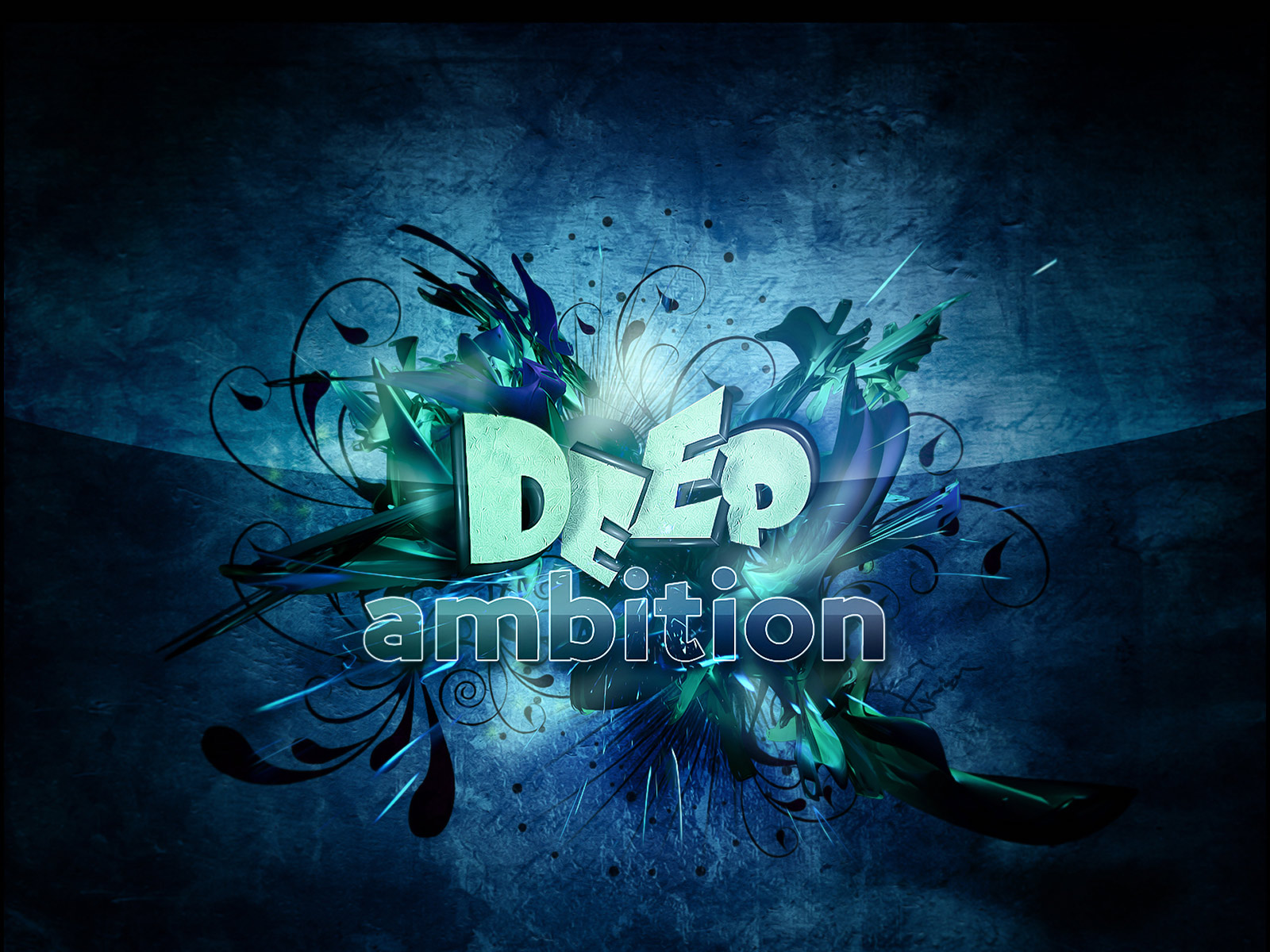 wallpaper pc 3d,black,text,blue,graphic design,font