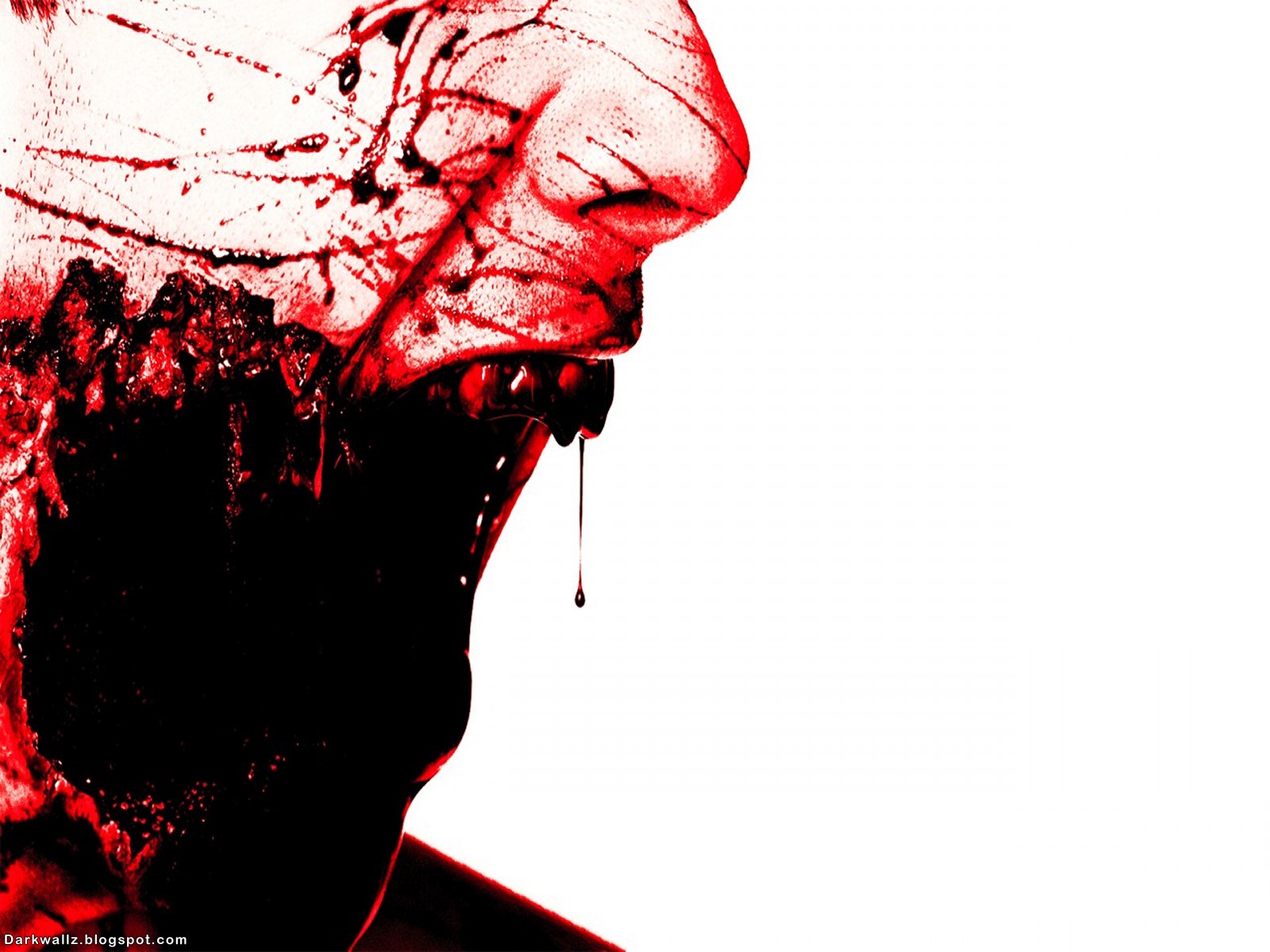 fondo de pantalla de sangre hd,rojo,carne,boca,mandíbula,personaje de ficción