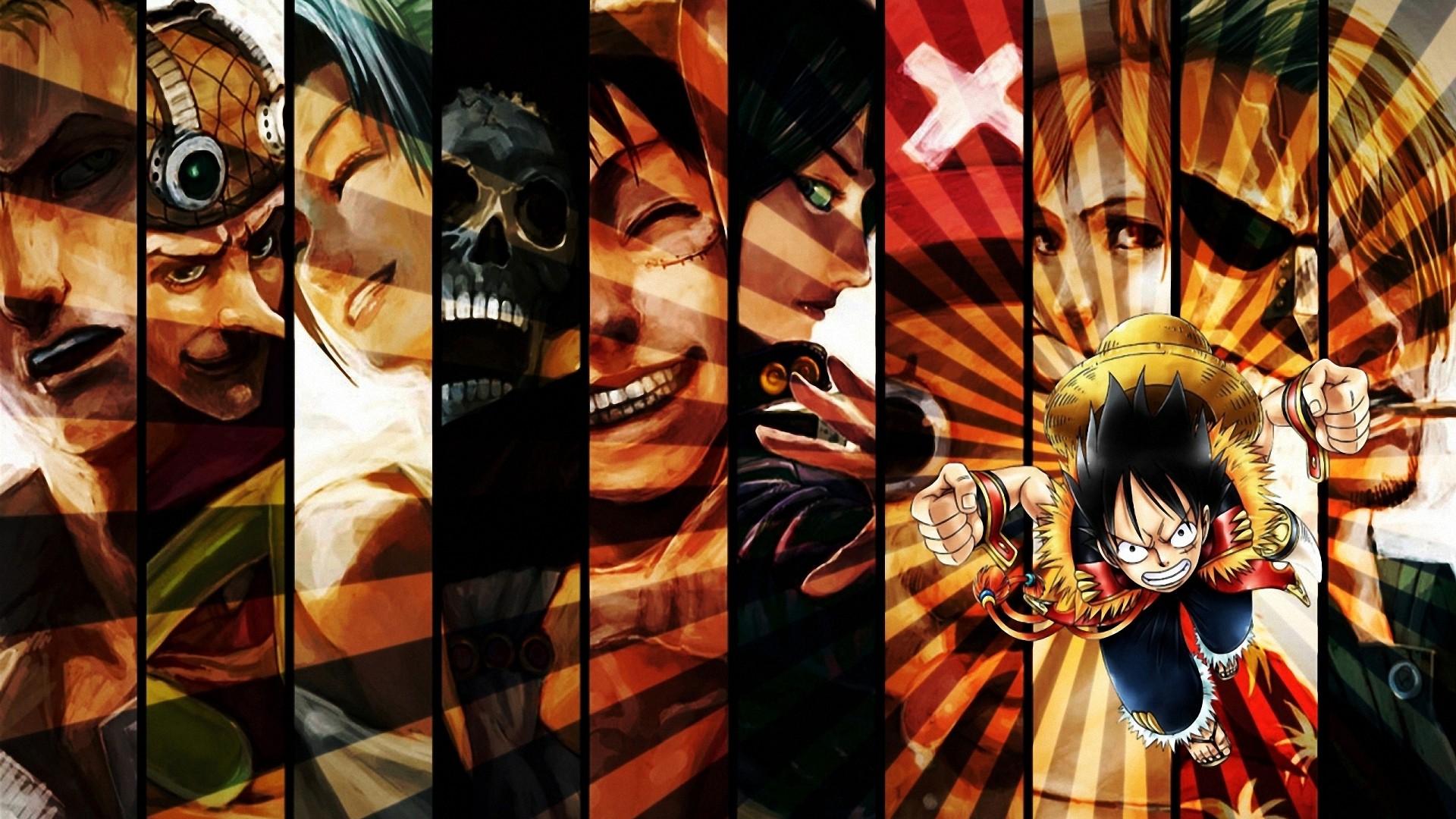 wallpaper hd anime one piece,arte,disegno grafico,collage,anime,illustrazione