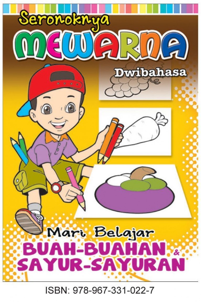 tapete buah buahan bergerak,karikatur,malbuch