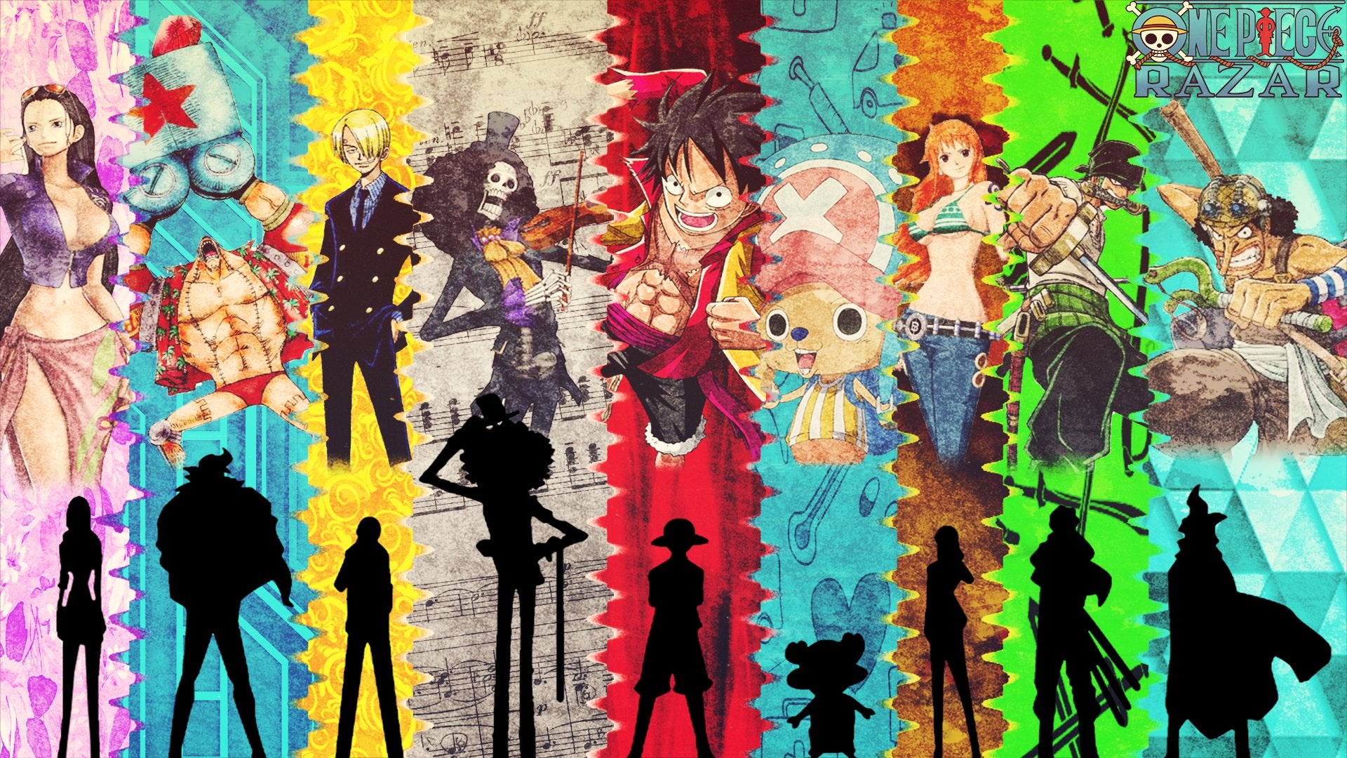 fond d'écran animé luffy,art,illustration,conception graphique,art moderne,arts visuels