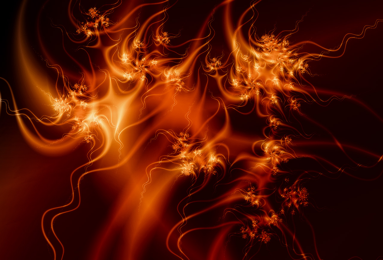 fond d'écran abstrait anime,rouge,flamme,art fractal,orange,chaleur