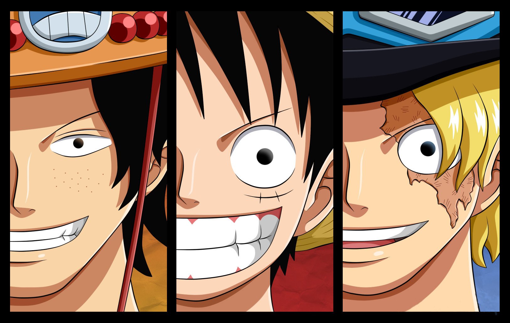 ace one piece fond d'écran hd,visage,dessin animé,anime,tête,cool