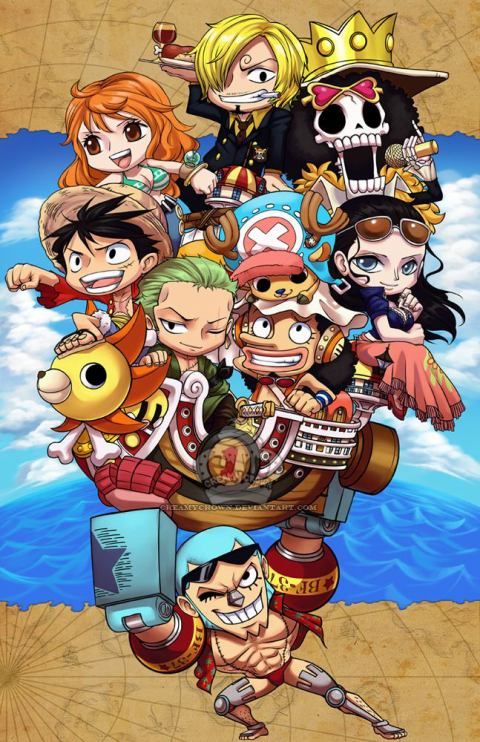 one piece handy wallpaper,animated cartoon,cartoon,anime,fiction,animation