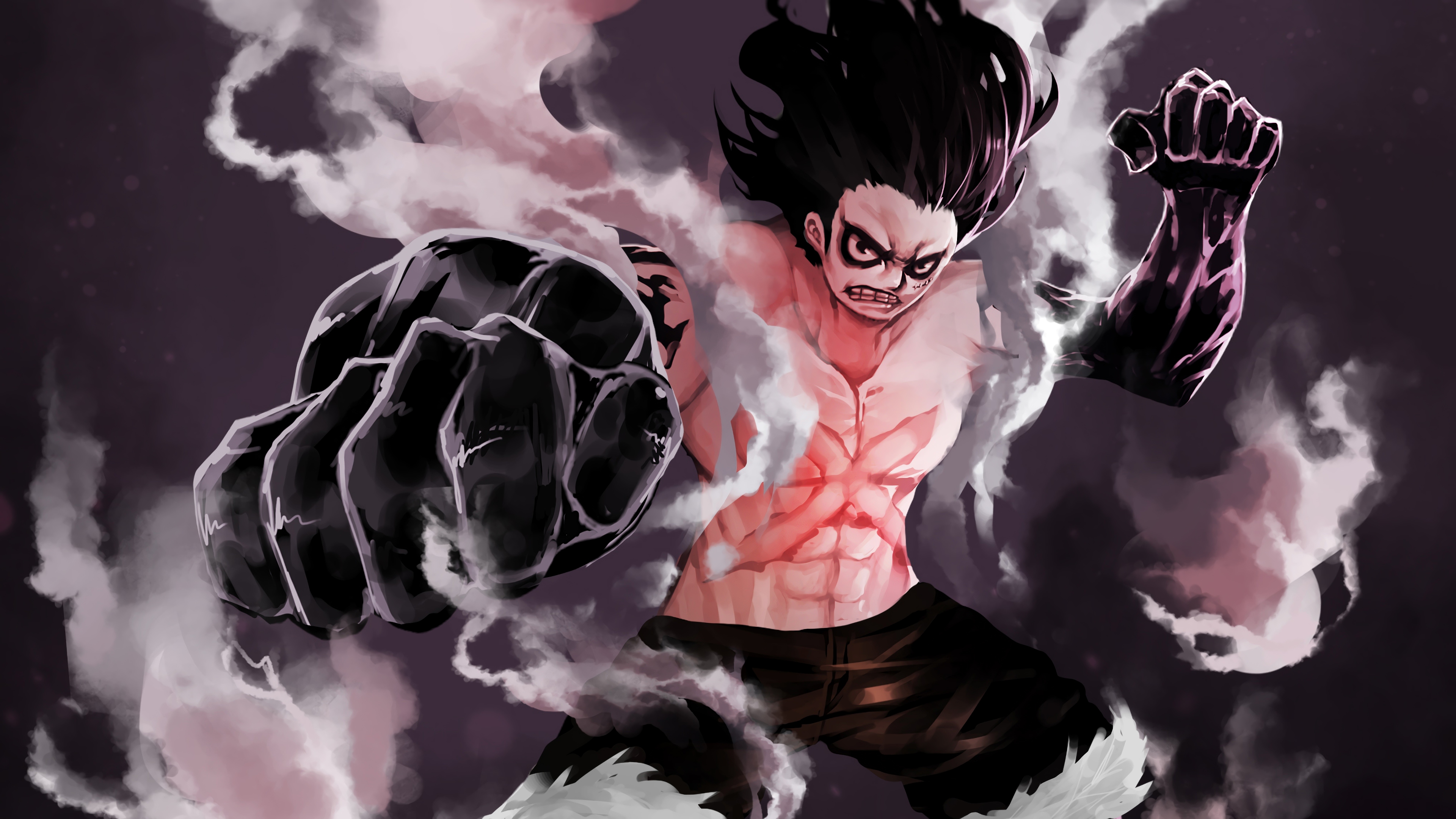 luffy gear 4 fondo de pantalla,dibujos animados,anime,personaje de ficción,cg artwork,ilustración