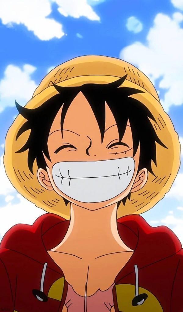 fond d'écran luffy android,dessin animé,visage,dessin animé,anime,front