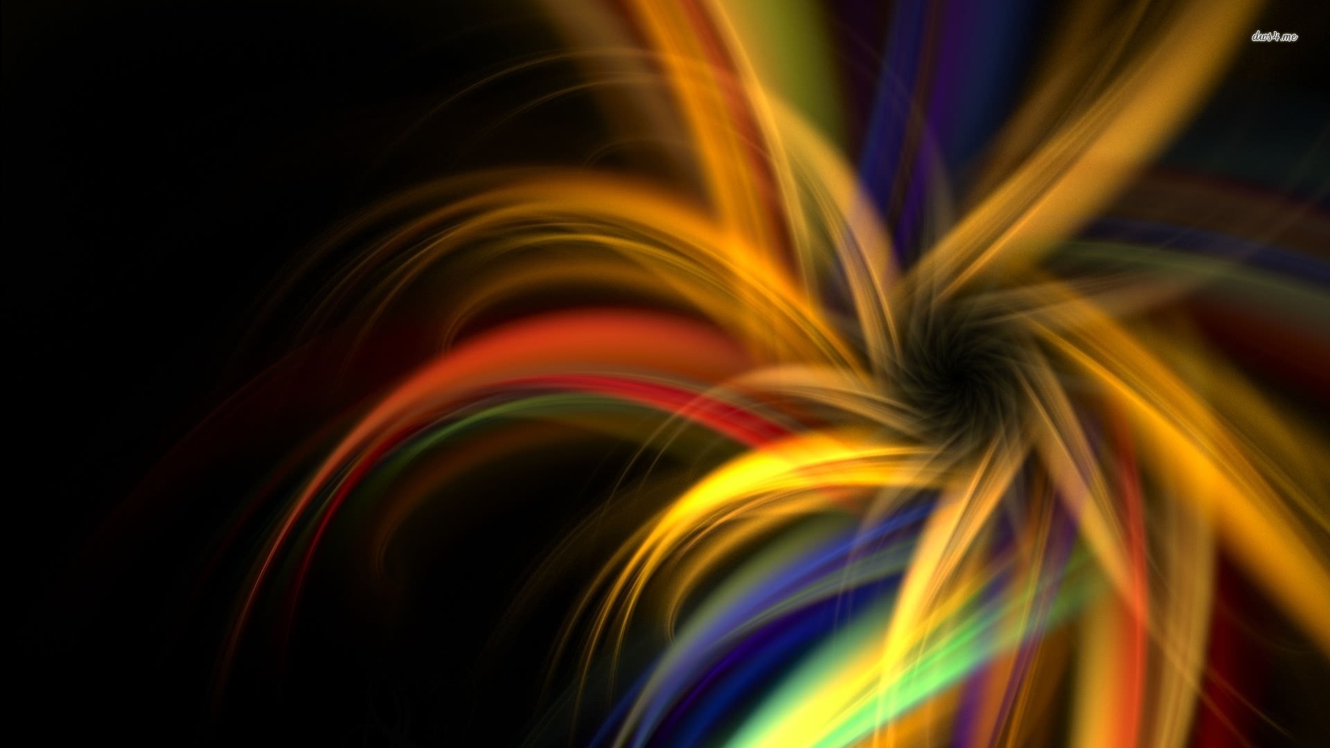 un mot fond d'écran 3d,art fractal,bleu,lumière,jaune,orange