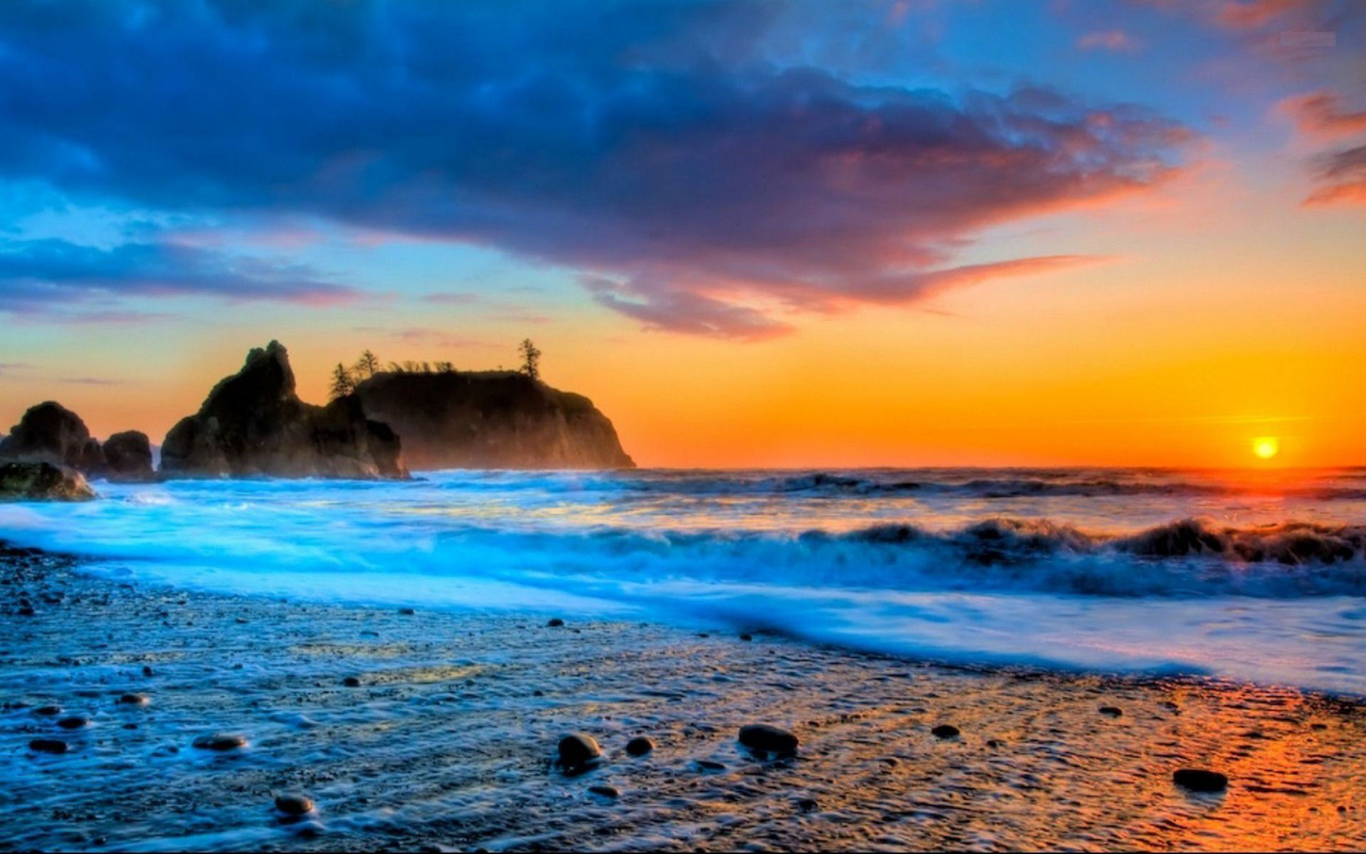 fondos de pantalla pantai hd,cielo,cuerpo de agua,naturaleza,mar,paisaje natural