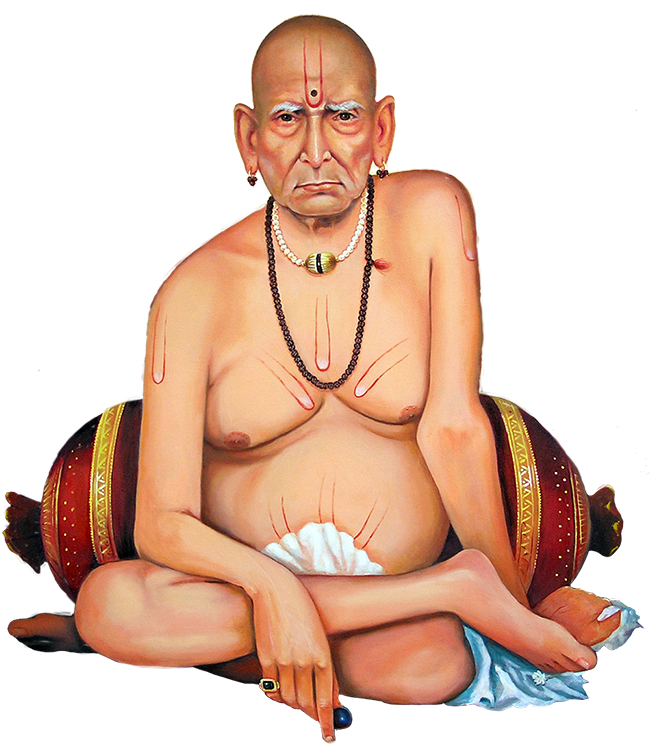 shree swami samarth wallpaper,sitting,guru,chest,abdomen,sangharaja