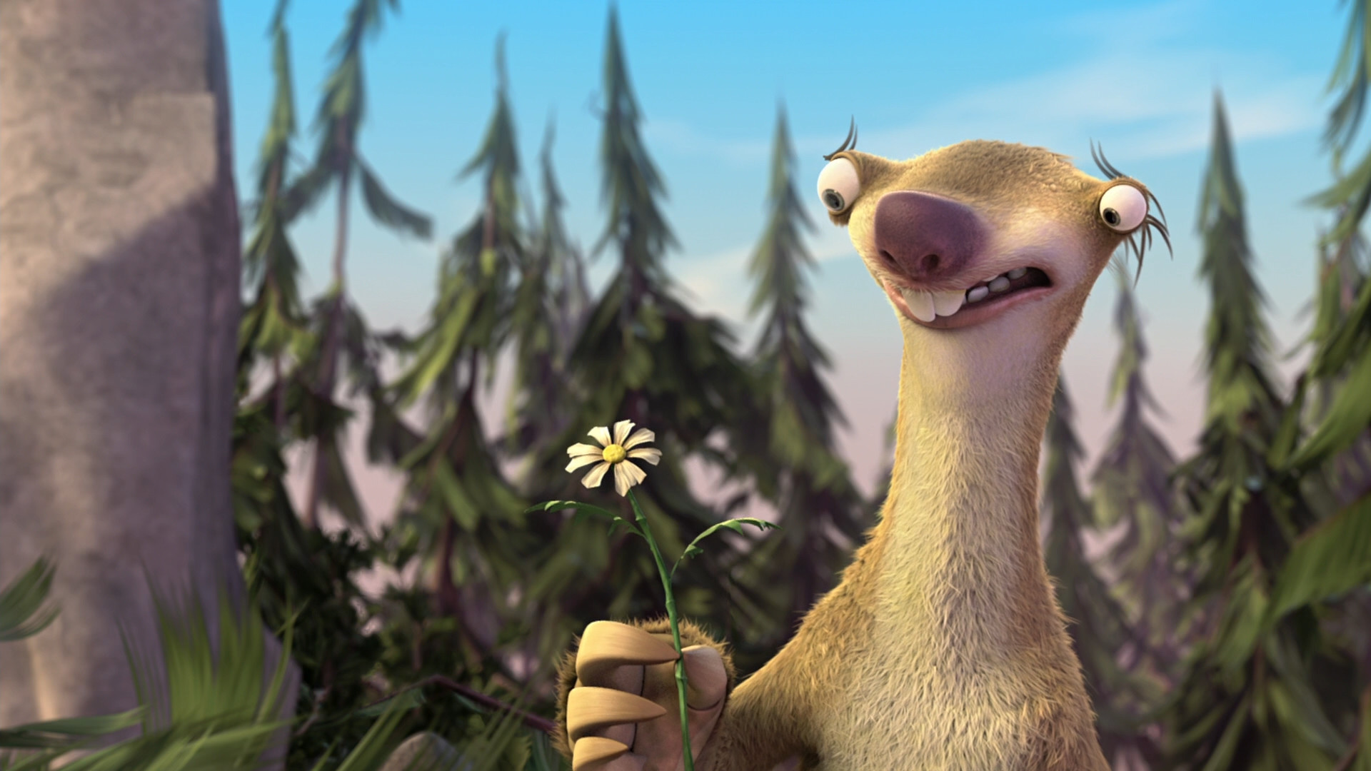 Sid Era Glaciale Walldevil - Sid The Sloth Flower- WallpaperUse