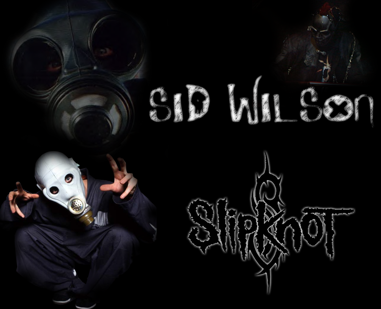 sid wallpaper,personal protective equipment,mask,font,darkness,album cover