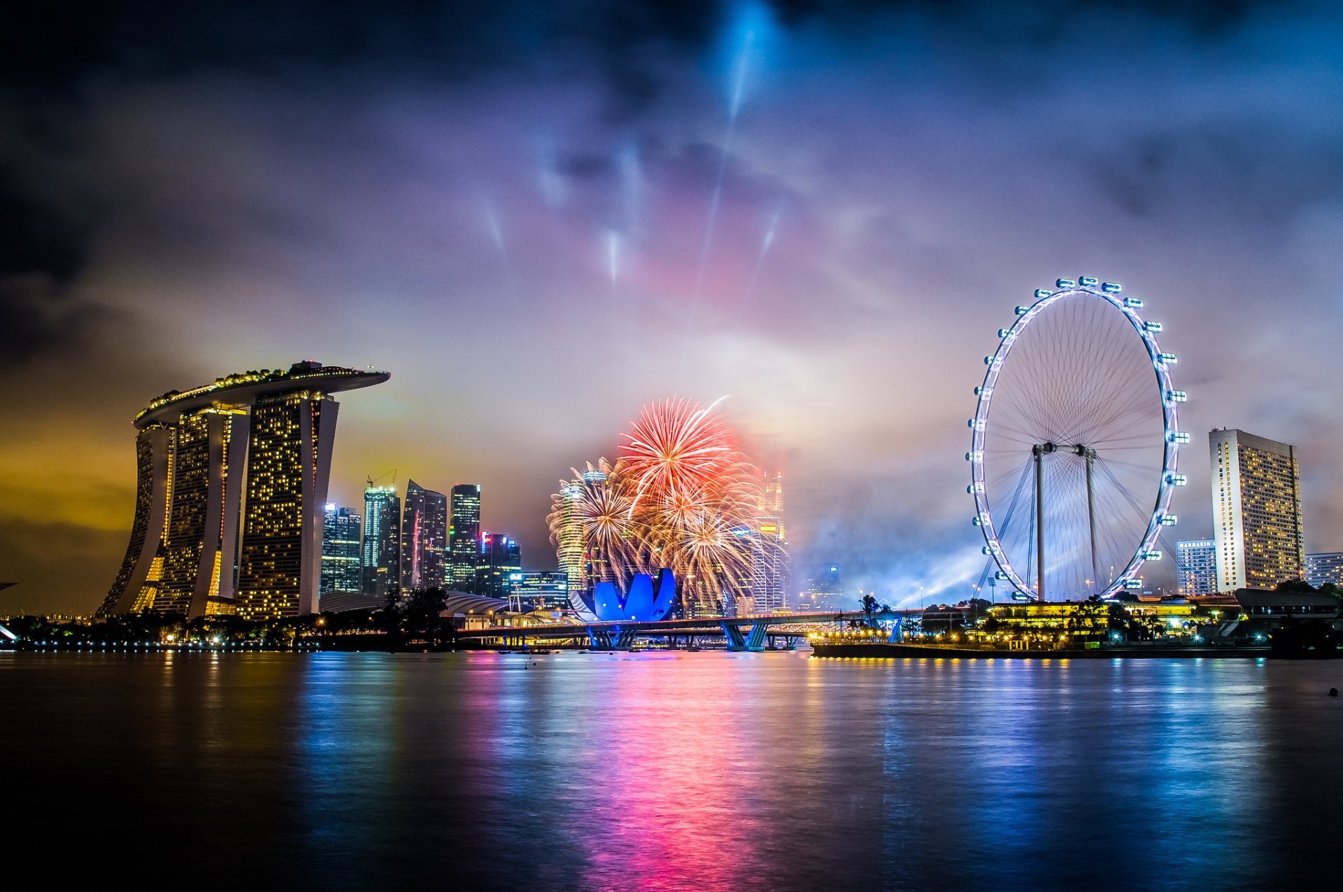 singapore wallpaper hd,cityscape,metropolitan area,city,sky,landmark