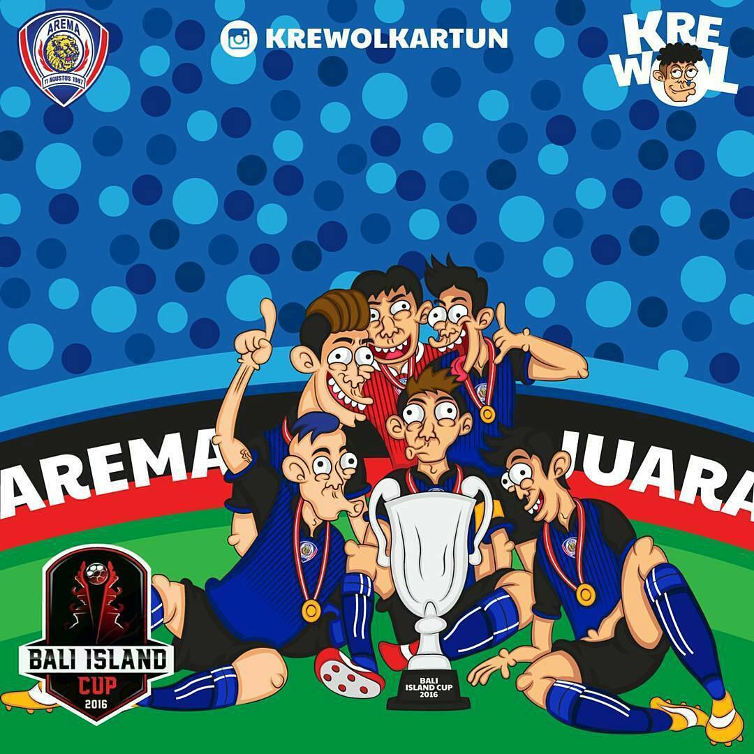 wallpaper arema bergerak,cartoon,team,games,player,competition event