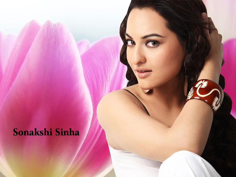 sonakshi sinha壁紙ダウンロード,ピンク,美しさ,リップ,花弁,黒髪