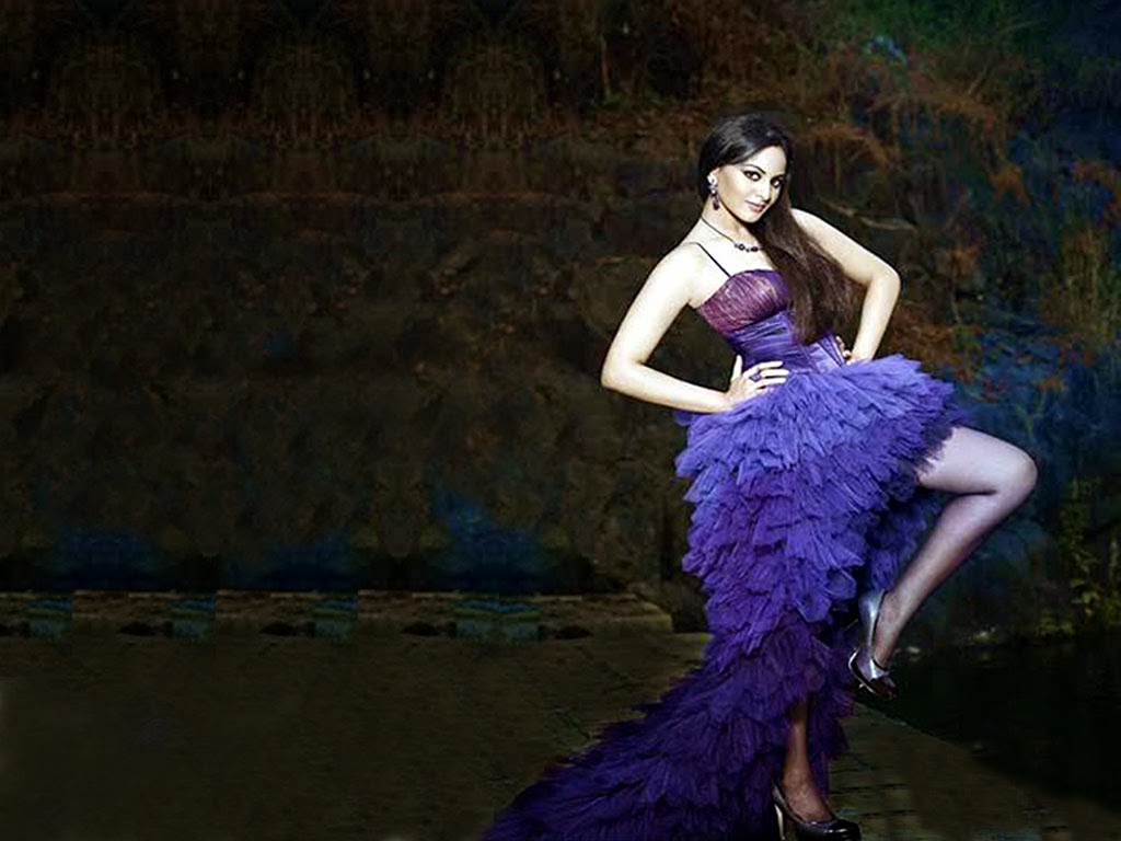 sonakshi sinha ke wallpaper,purple,dress,blue,beauty,violet