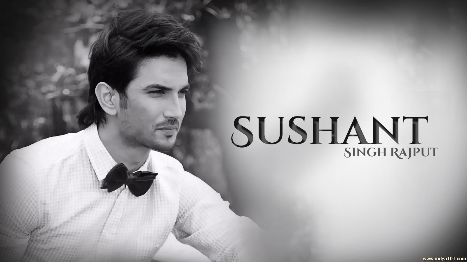 sushant singh rajput hd wallpaper,font,suit,formal wear,photography,white collar worker