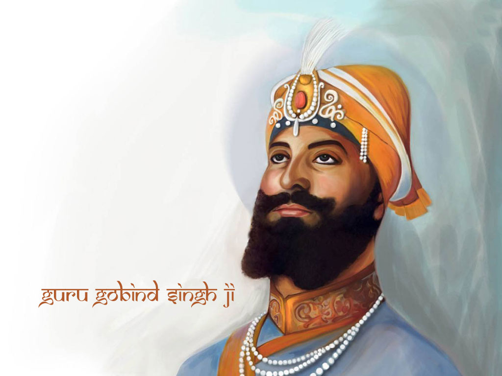 guru gobind singh wallpaper,turban,guru,forehead,moustache,dastar