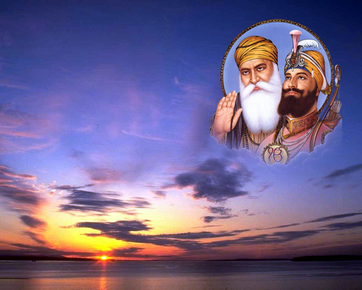 sikh wallpaper für handy,himmel,wolke,guru,glücklich,spaß