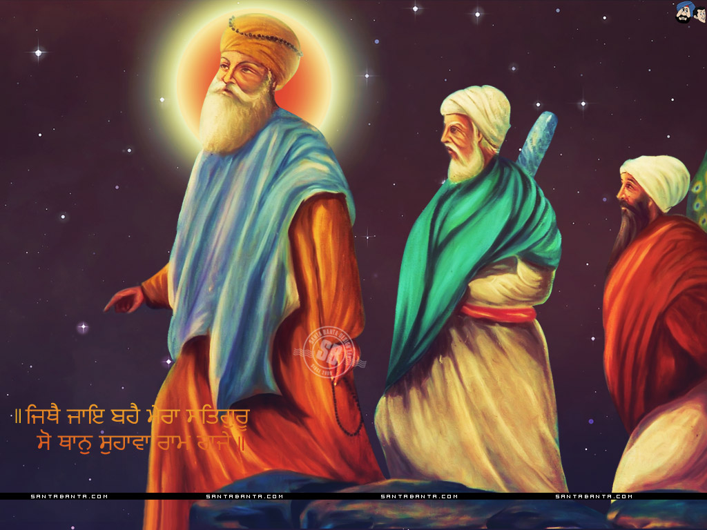 guru nanak dev ji wallpapers 3d,sky,prophet,space,nativity scene,holiday