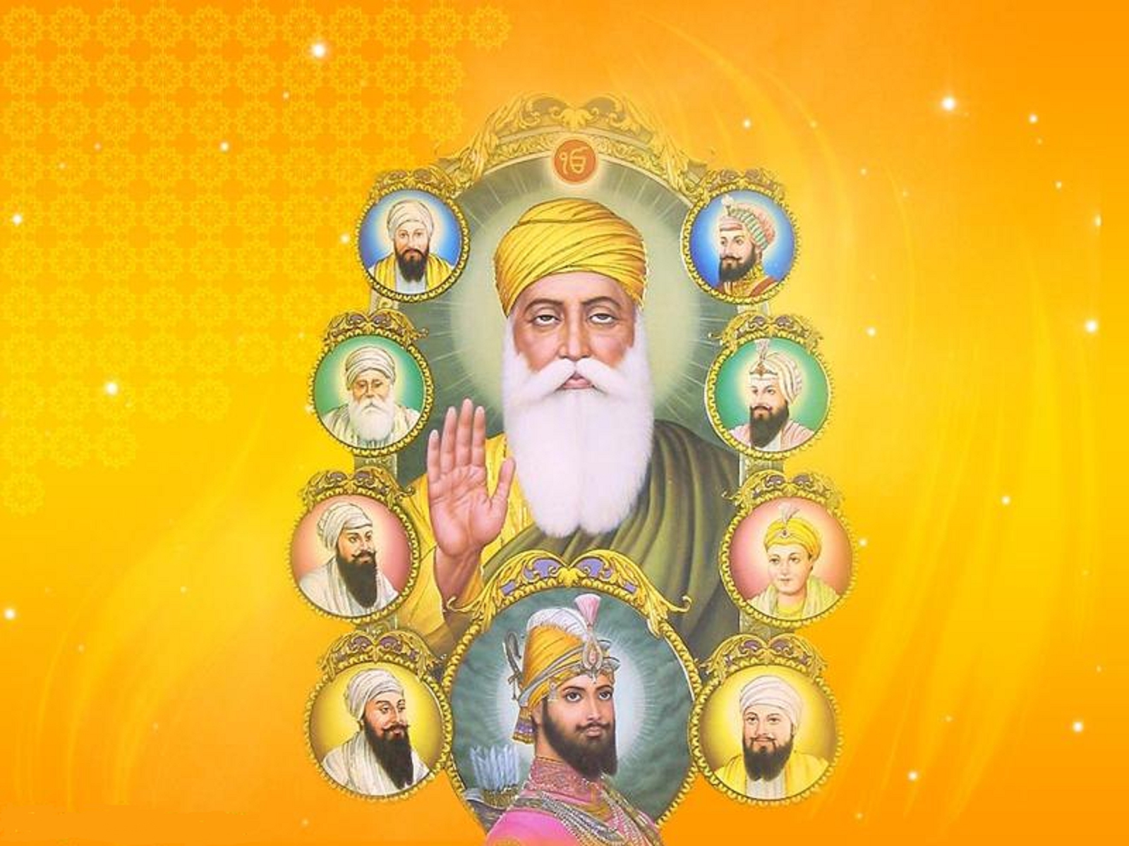 sikh guru photos wallpaper,guru,illustration,art