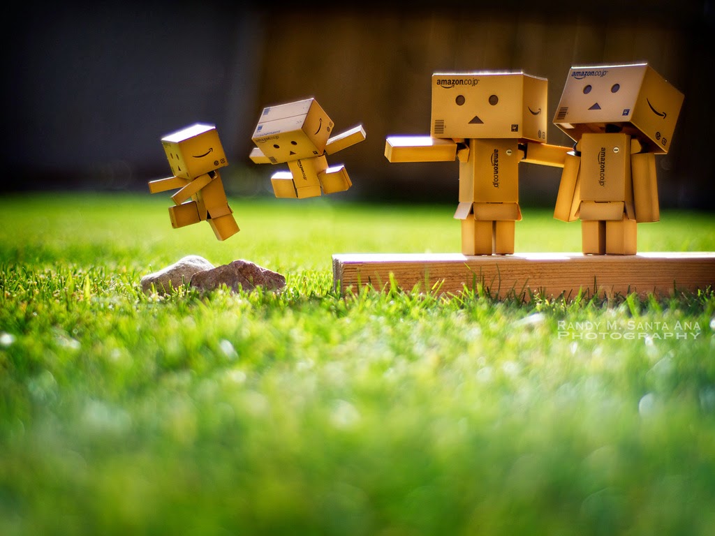 papier peint boneka danbo,herbe,jeux,pelouse,arbre,animation