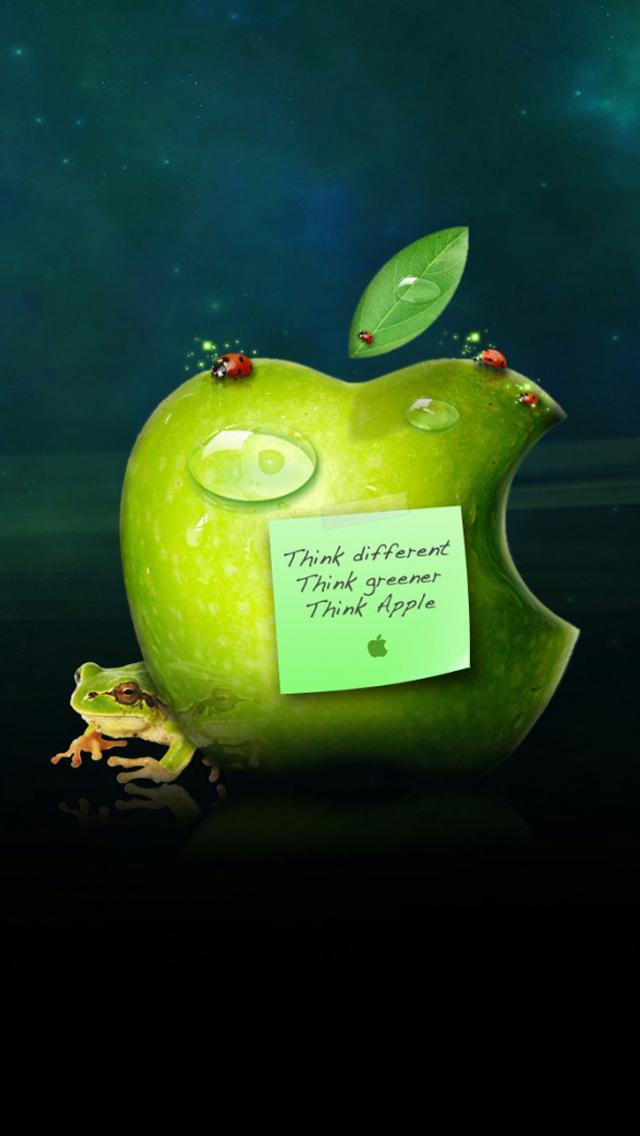 ics wallpaper,granny smith,fruit,apple,plant,food