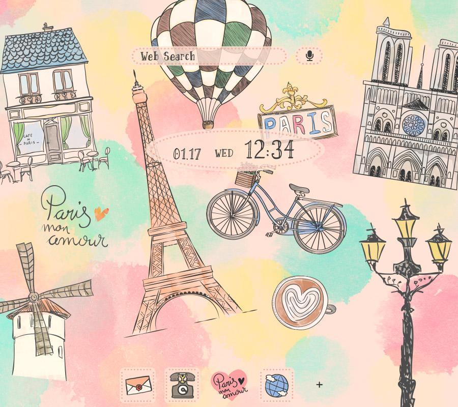 sfondi parigi per android,torre,linea,illustrazione,clipart,arte