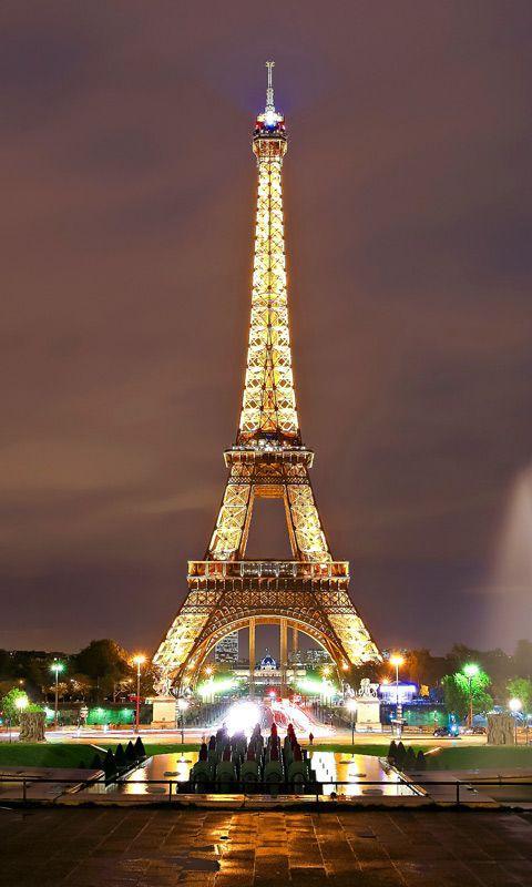 wallpaper paris untuk android,landmark,tower,night,spire,architecture