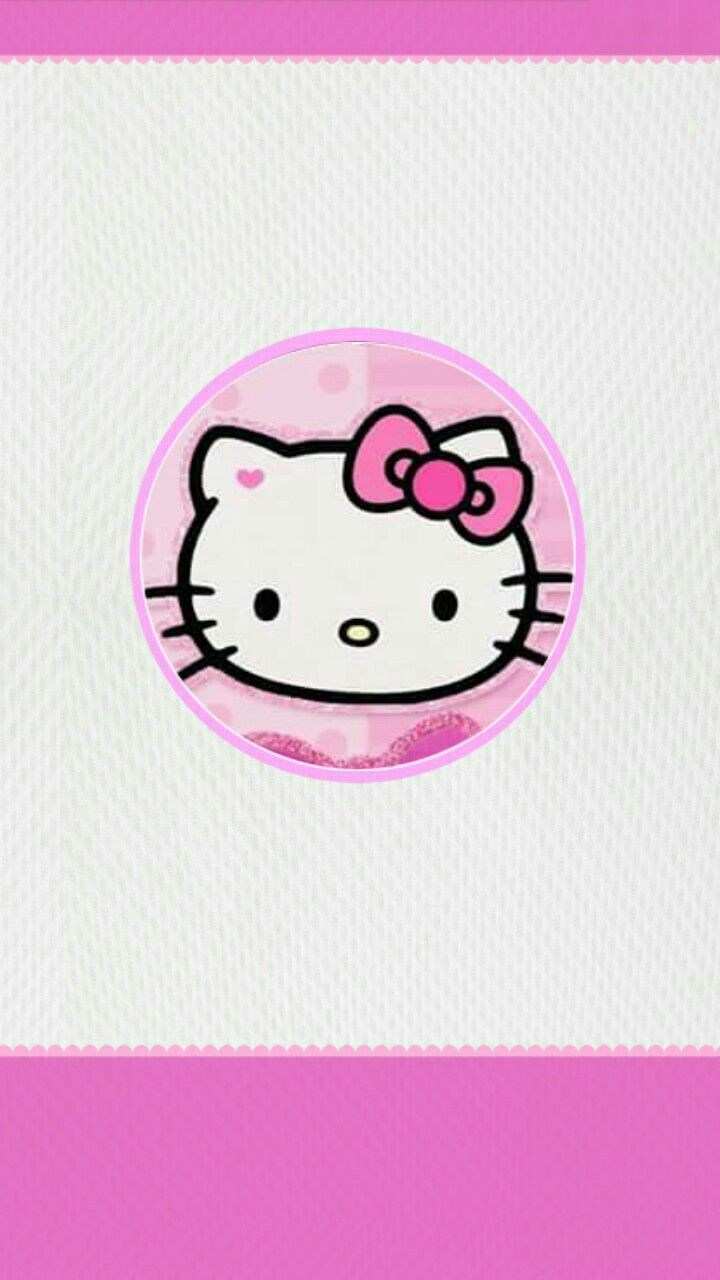 gambar hello kitty untuk fondo de pantalla,rosado,dibujos animados,ilustración,sonrisa,clipart