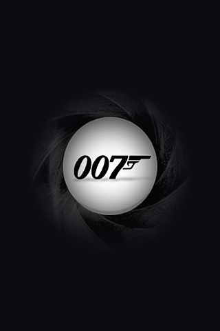 007 iphone wallpaper,black,logo,text,ball,font