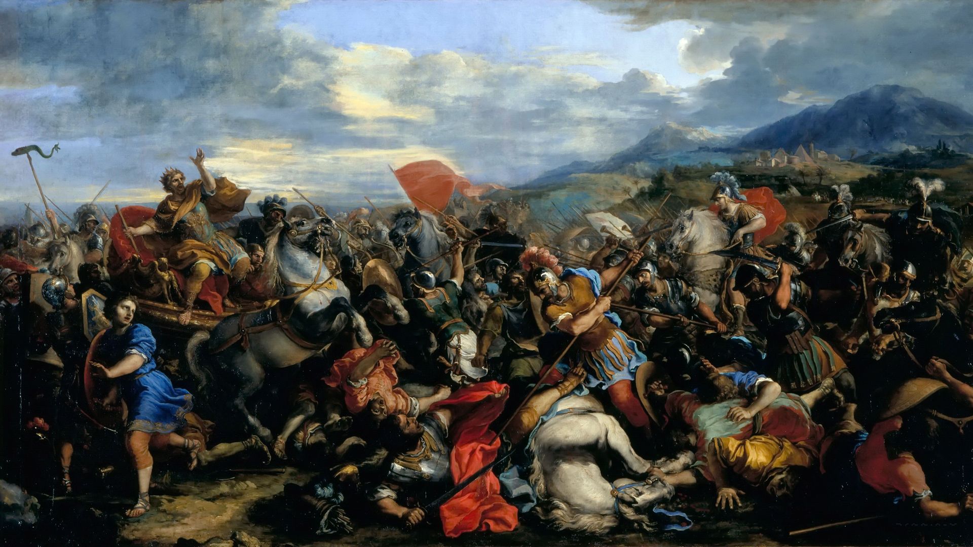 alexander the great wallpaper,people,painting,crowd,battle,conquistador