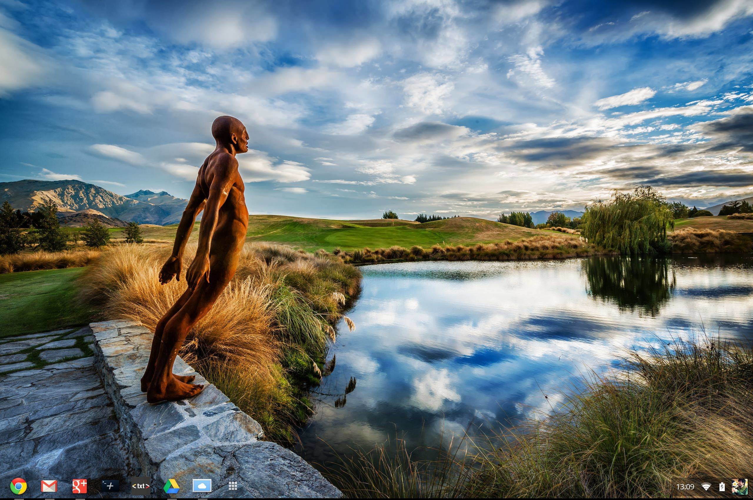 chromebook wallpapers hd,natural landscape,nature,sky,reflection,water