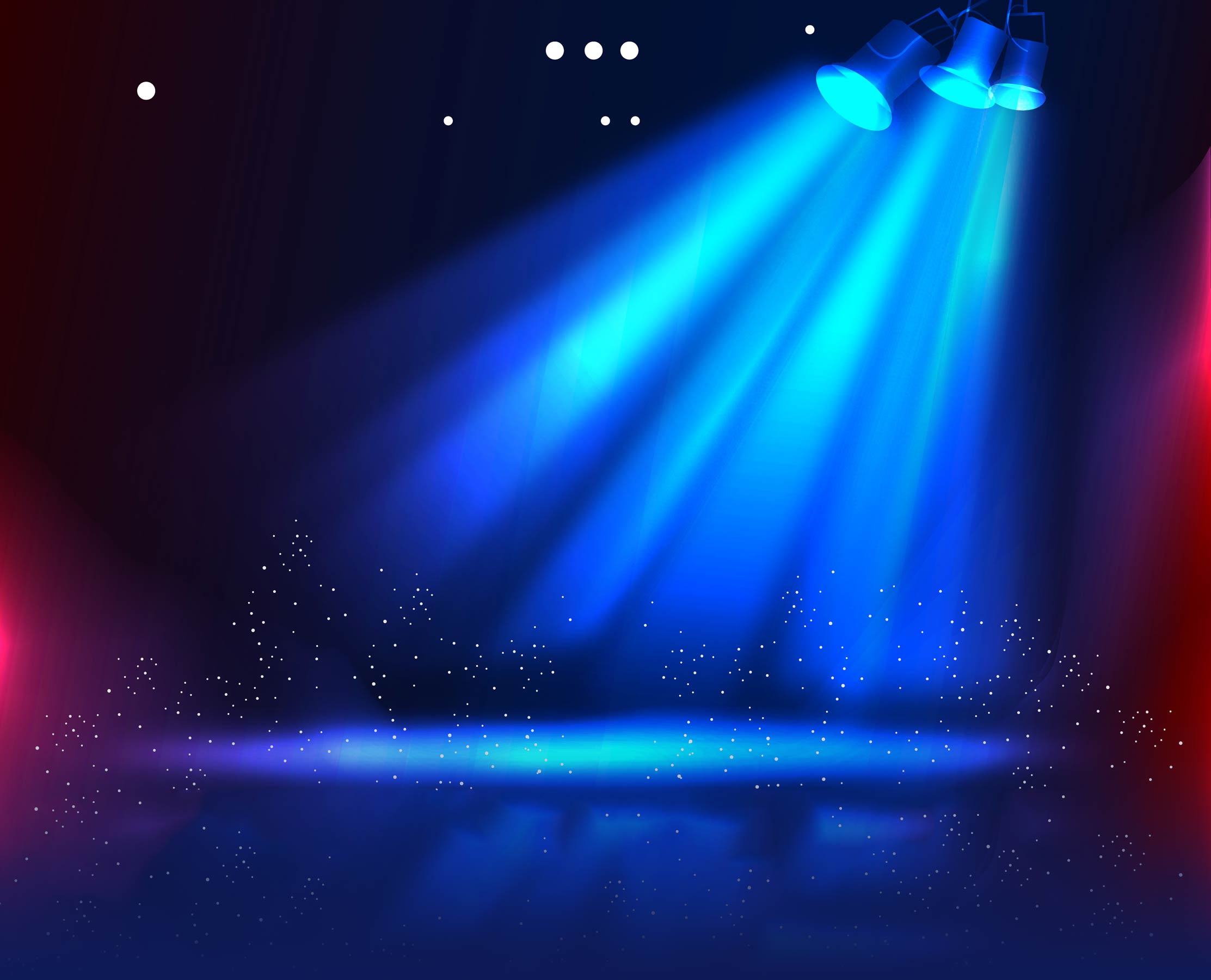 ミュージカルシアター壁紙 青い 光 視覚効果照明 ステージ 点灯 Wallpaperuse