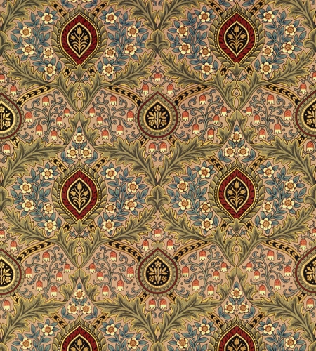 victorian era wallpaper,pattern,brown,visual arts,design,motif