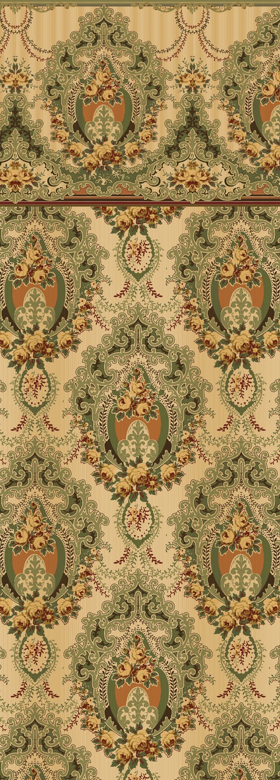 edwardian wallpaper,green,pattern,brown,carpet,textile