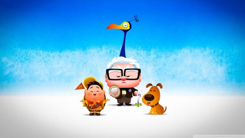 wallpaper ungu lucu,animated cartoon,cartoon,animation,illustration,fictional character