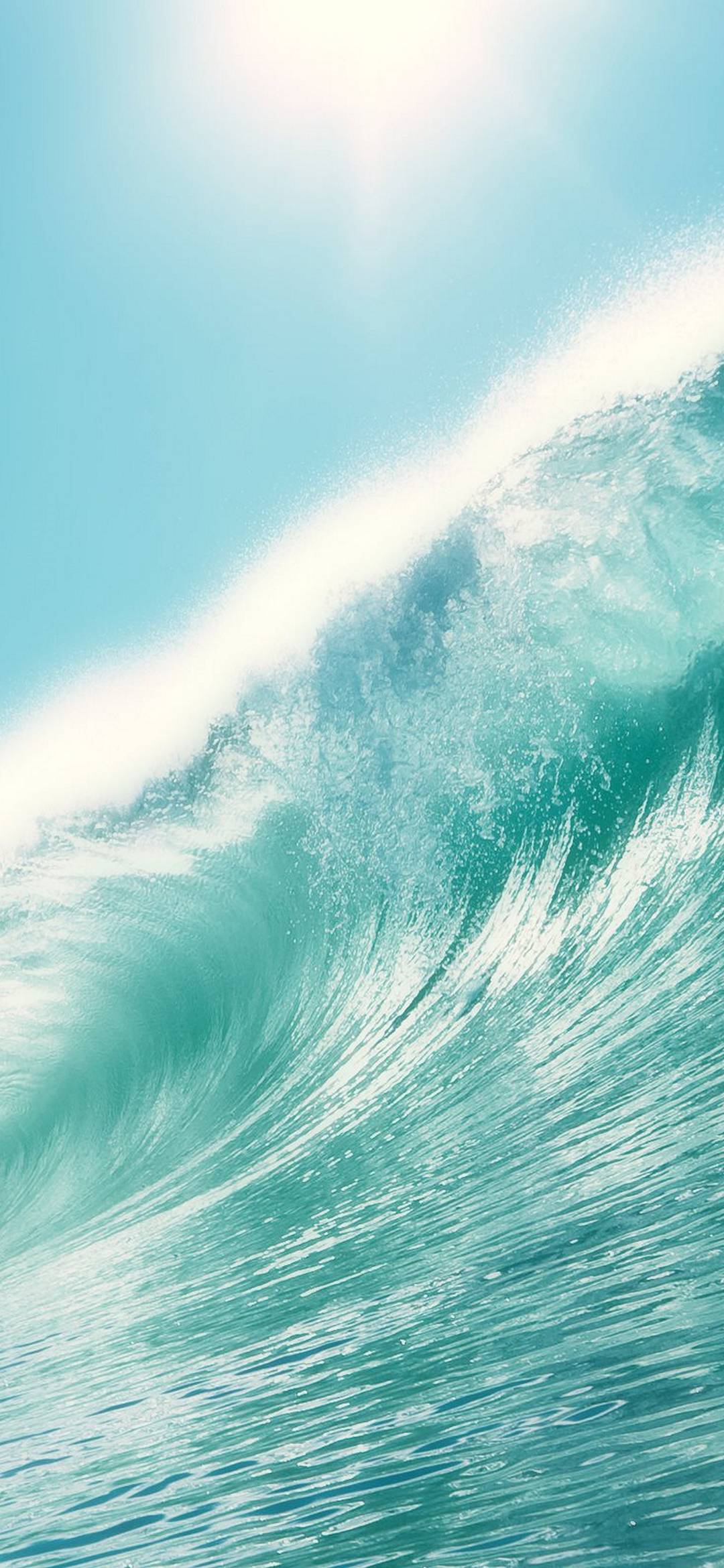 fondo de pantalla móvil redmi,ola,onda de viento,cielo,agua,oceano