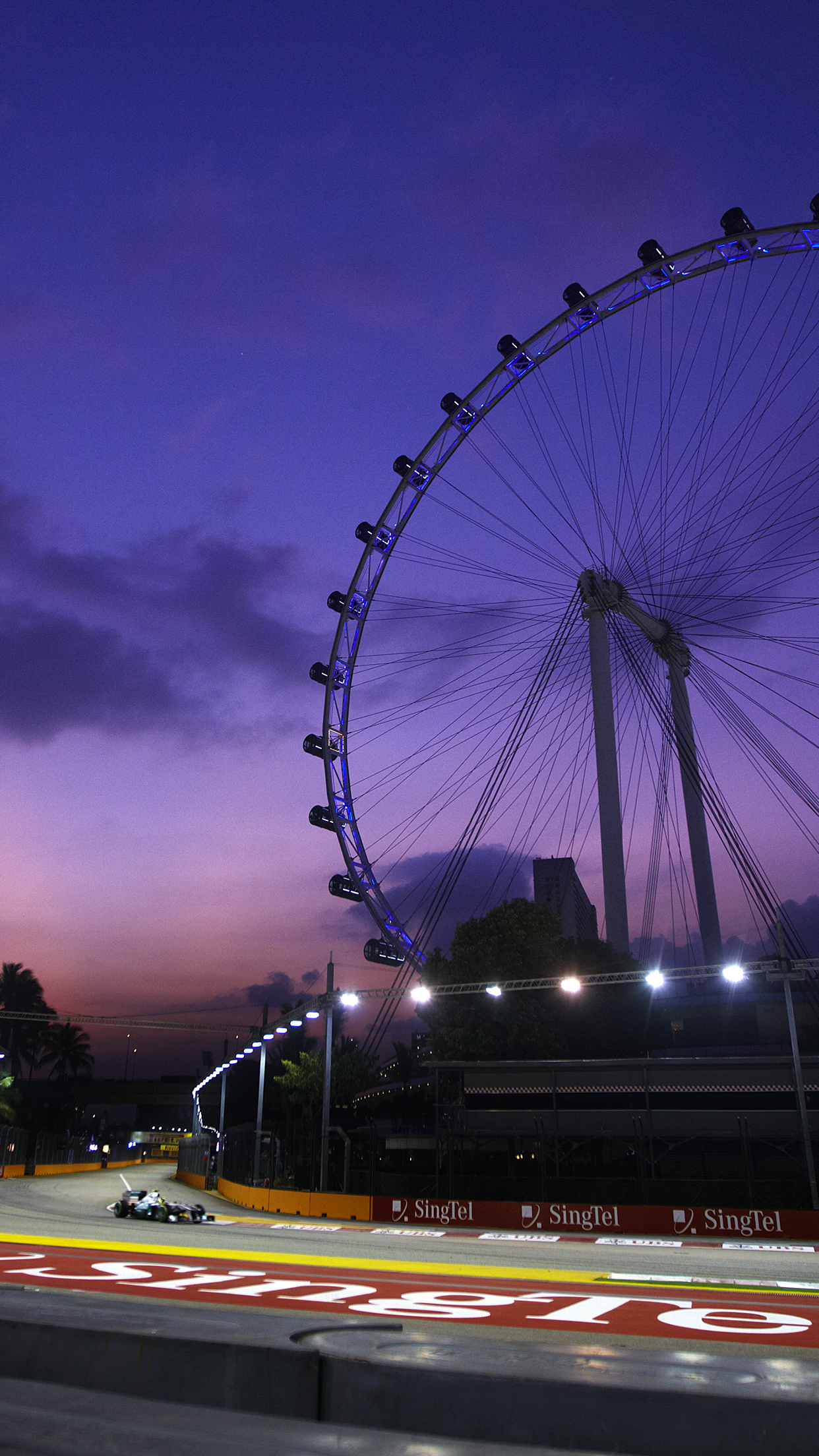 formula 1 iphone wallpaper,ferris wheel,landmark,tourist attraction,sky,architecture